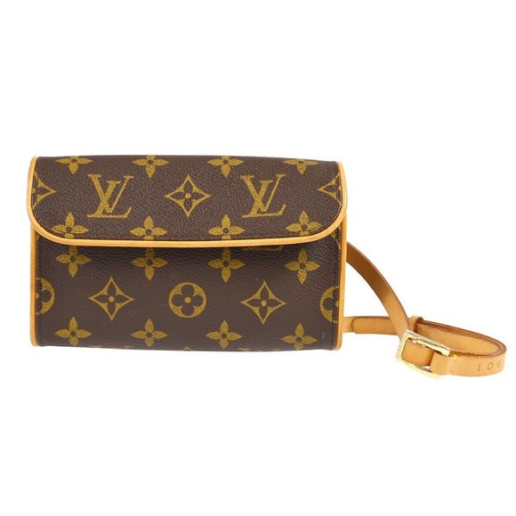 Louis Vuitton Pochette Florentine Belt Bum Bag #S Monogram - Picture 1 of 14